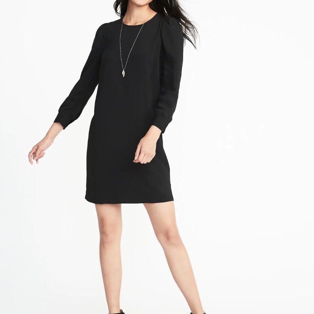 NWT Black Old Navy Shift Dress XL